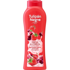Гель для душу Tulipan Negro Полуниця та вишня 650 мл