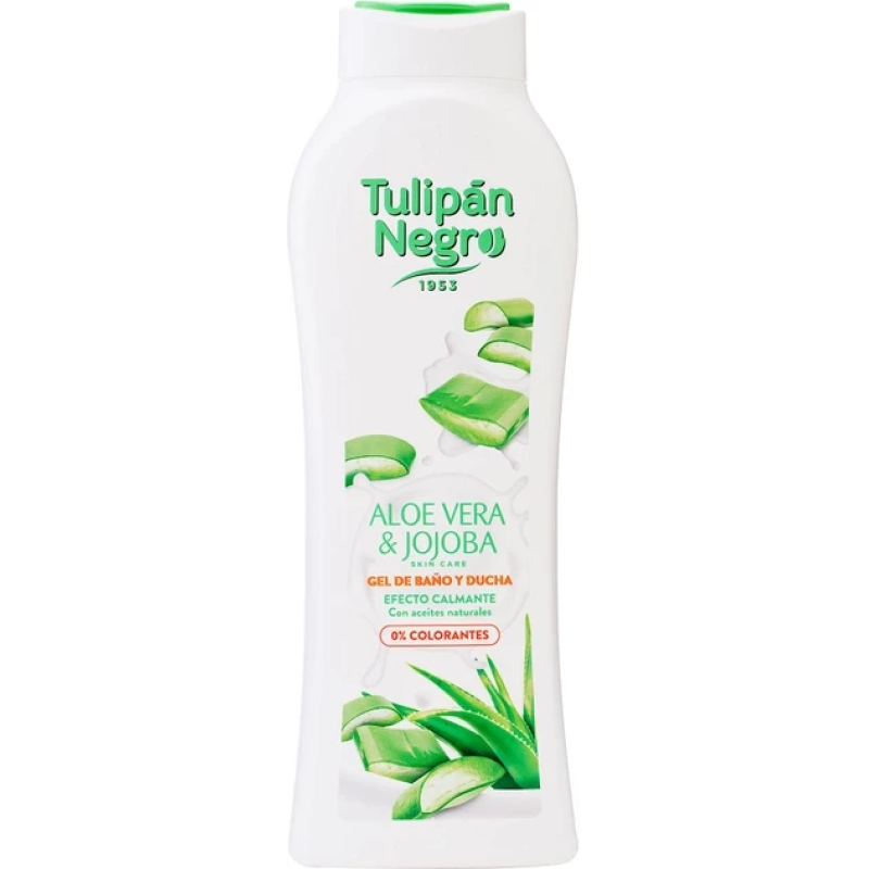 Гель для душу Tulipan Negro Алое вера та жожоба 650 мл Гель для душу Tulipan Negro Алое вера та жожоба 650 мл