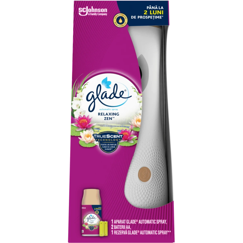 Освіжувач повітря автоматичний Glade японський сад, 269 мл Освіжувач повітря автоматичний Glade японський сад, 269 мл