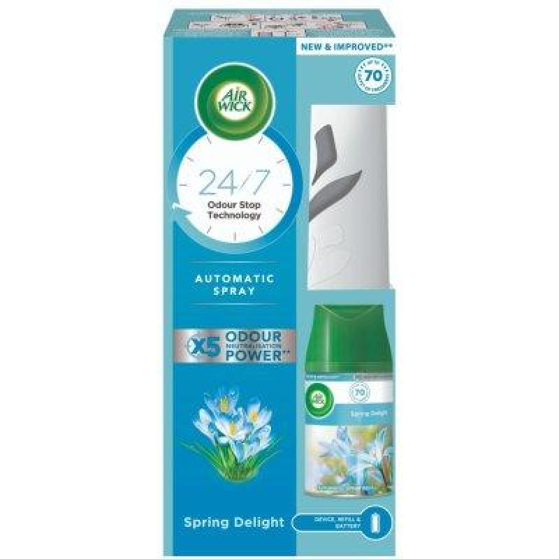 Автоматичний освіжувач повітря Air Wick Freshmatic Pure Fresh Breeze 250 мл Автоматичний освіжувач повітря Air Wick Freshmatic Pure Fresh Breeze 250 мл