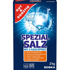 Сіль для посудомийних машин Gut&Gunstig Spezial Salz 2 кг