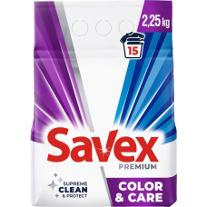 Пральний порошок Savex Premium Whites&Colors, 2,25 кг