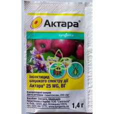 Инсектицид Актера 25 WG, и. г. 1,4 г, Syngenta