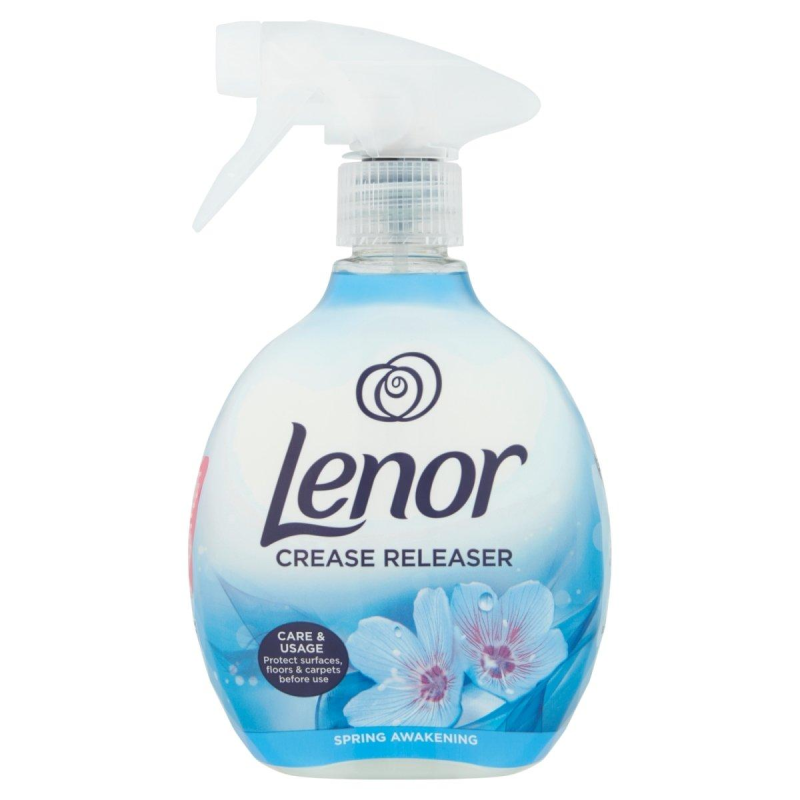 Спрей для розгладження складок без прасування Lenor crease releaser spring awekening 500 мл Спрей для розгладження складок без прасування Lenor crease releaser spring awekening 500 мл