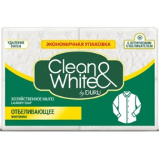 Мило господарське Duru Clean&White Вибілювальне 4 х 120 г