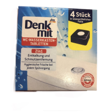 Таблетки для бачка унітаза Denkmit 2 в 1, 4 шт.
