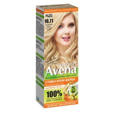 Стійка крем-фарба для волосся AVENA Naturals 10.71 Platinum Blonde 115 мл
