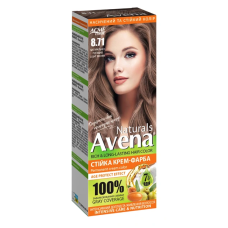 Стійка крем-фарба для волосся AVENA Naturals 8.71 Light Brown 115 мл