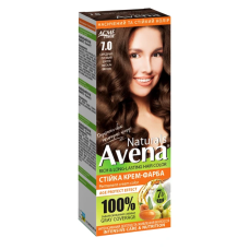 Стійка крем-фарба для волосся AVENA Naturals 7.0 Medium Brown 115 мл