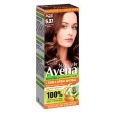 Стійка крем-фарба для волосся AVENA Naturals 6.37 Caramel 115 мл