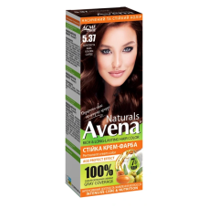 Стійка крем-фарба для волосся AVENA Naturals 5.37 Golden Coffe 115 мл
