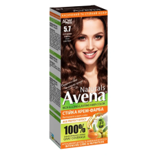 Стійка крем-фарба для волосся AVENA Naturals 5.7 Cold Chestnut 115 мл