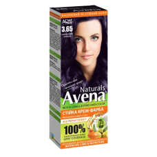 Стійка крем-фарба для волосся AVENA Naturals 3.65 Aubergin 115 мл