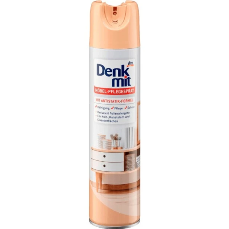 Поліроль для меблів Denkmit Möbel-Pflegespray 400 мл Поліроль для меблів Denkmit Möbel-Pflegespray 400 мл
