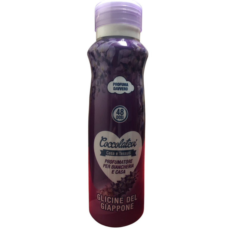 Парфумерний засіб для білизни та прибирання Coccolatevi Glicine del giappone 300 ml Парфумерний засіб для білизни та прибирання Coccolatevi Glicine del giappone 300 ml