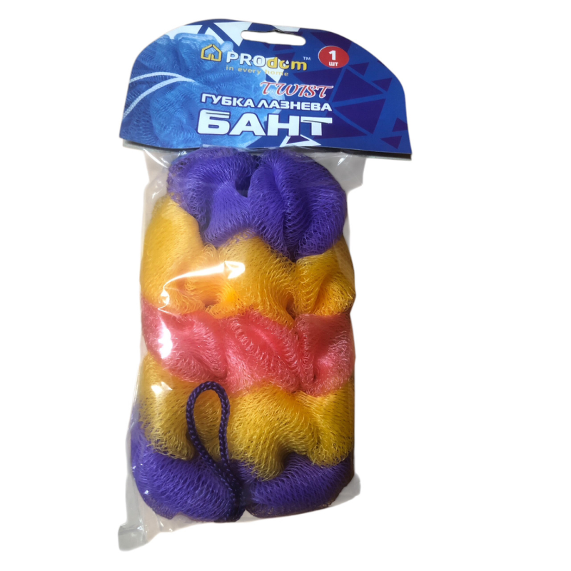 Мочалка лазнева Prodom БАНТ TWIST Мочалка лазнева Prodom БАНТ TWIST