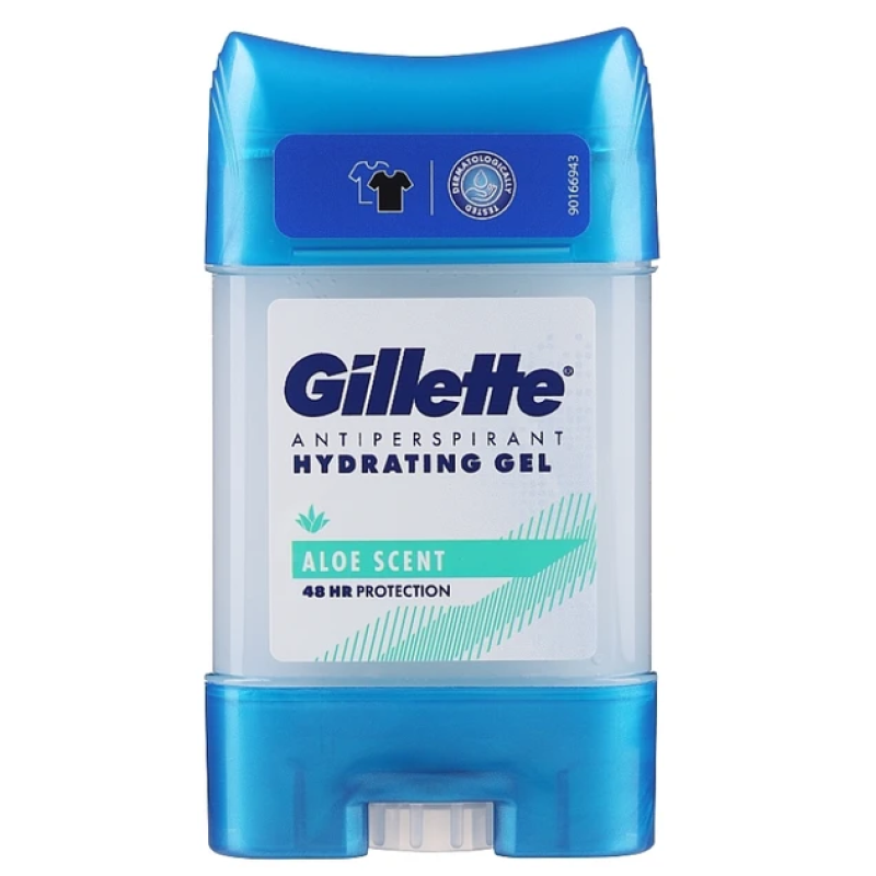 Гелевий дезодорант — антиперспірант Gillette Aloe Scent 70 мл Гелевий дезодорант — антиперспірант Gillette Aloe Scent 70 мл