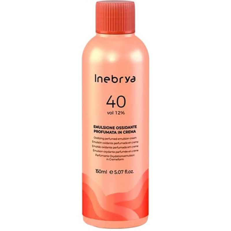 Парфумована окисна емульсія Inebrya Color 12% 40 Vol Oxidizing Perfumed Emulsion Cream 150 мл Парфумована окисна емульсія Inebrya Color 12% 40 Vol Oxidizing Perfumed Emulsion Cream 150 мл