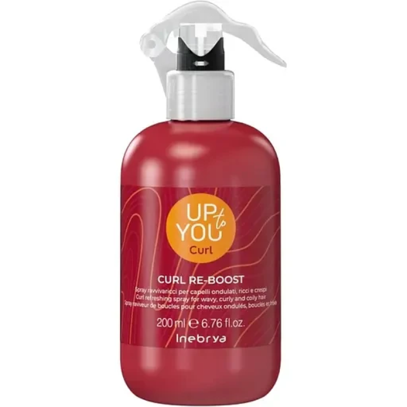 Спрей для відновлення укладки на кучерявому волоссі Inebrya Up To You Curl Re-Boost 200 мл