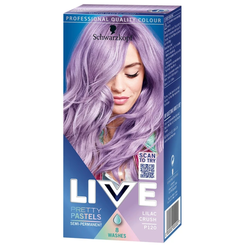 Фарба для волосся Schwarzkopf Live Ultra Brights Pretty Pastels L120 Lilac Crush
