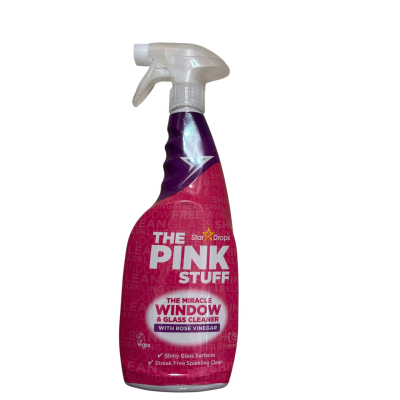Засіб для миття скла та дзеркал Pink Stuff 750 мл Засіб для миття скла та дзеркал Pink Stuff 750 мл