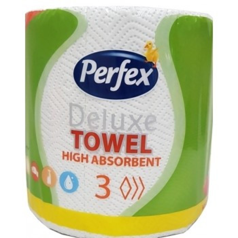 Паперовий рушник Perfex Deluxe Towel 3 шари 1 рулон Паперовий рушник Perfex Deluxe Towel 3 шари 1 рулон