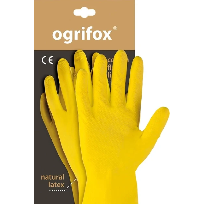 Рукавички захисні OGRIFOX M жовті