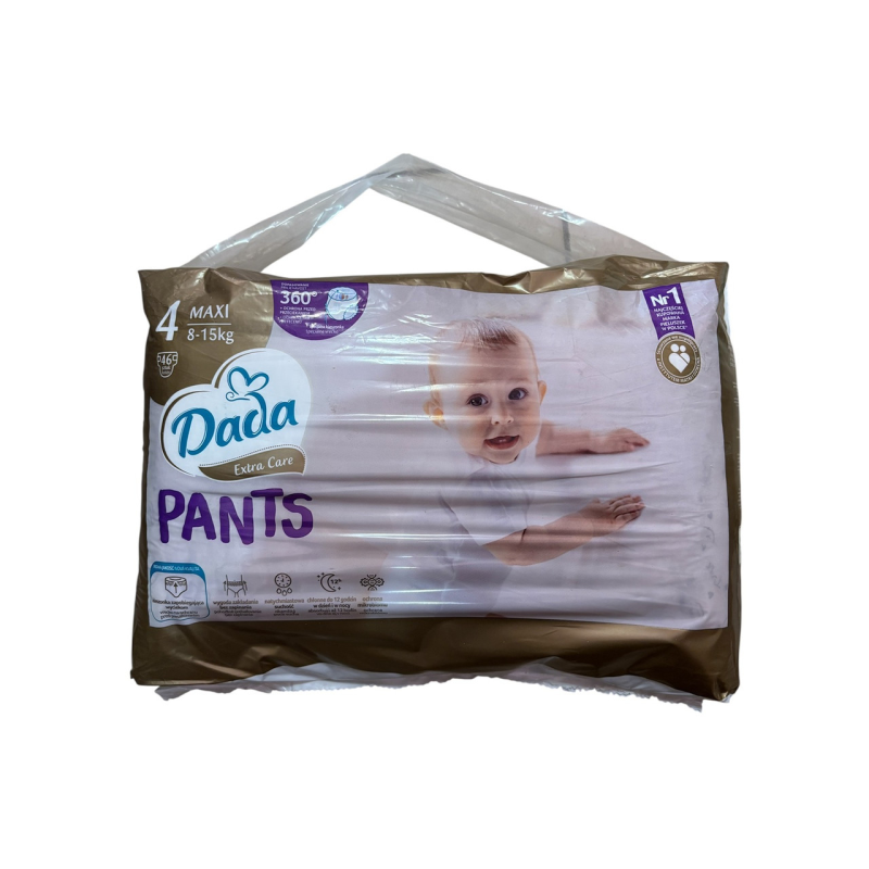 Підгузки-трусики Dada Extra Care Pants 4 (8-15 кг) 46 шт