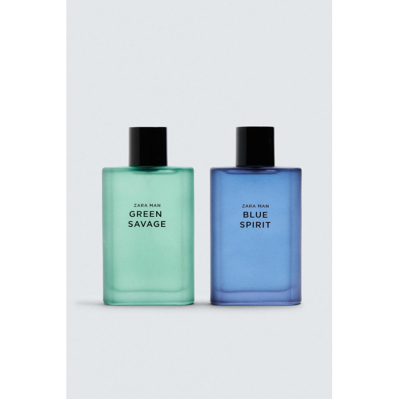 Набір чоловічих 2 парфумів Zara Green Savage + Blue Spirit 2 X 90 МЛ (3.04 FL. OZ) Набір чоловічих 2 парфумів Zara Green Savage + Blue Spirit 2 X 90 МЛ (3.04 FL. OZ)