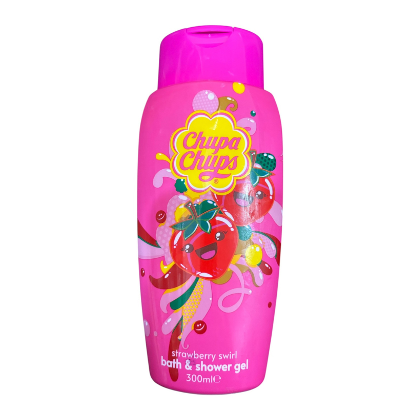 Гель для душу Chupa Chups Bath & Body Wash Strawberry Swirl 300 мл Гель для душу Chupa Chups Bath & Body Wash Strawberry Swirl 300 мл