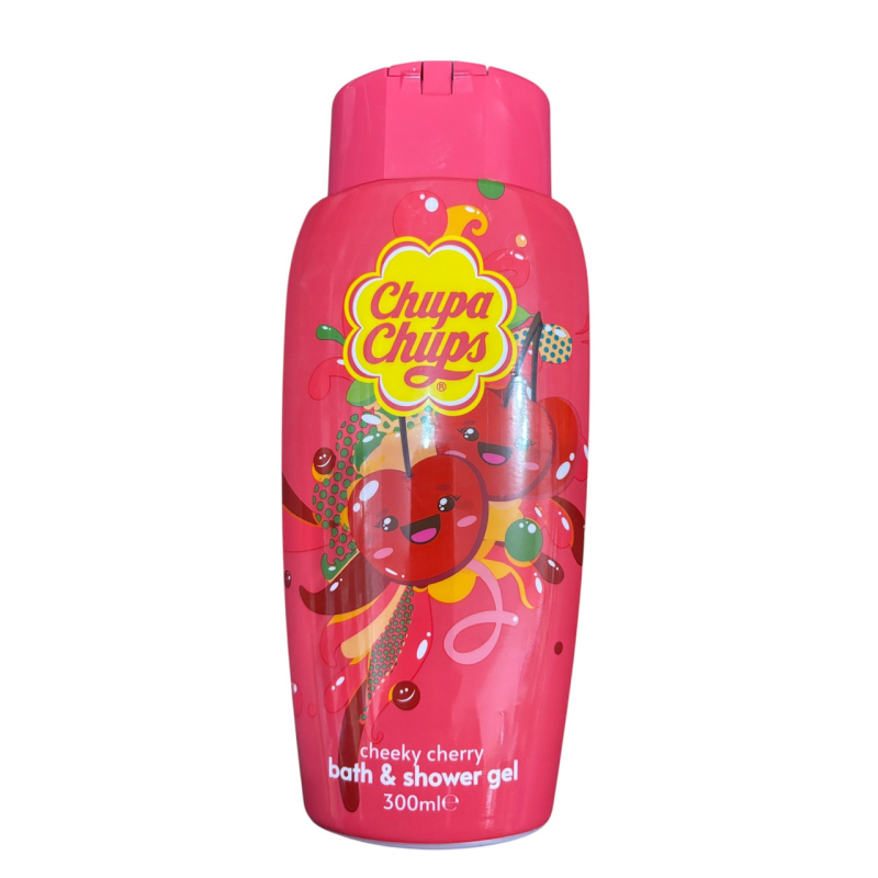Гель для душу Chupa Chups Bath & Body Wash Cheeky Cherry 300 мл Гель для душу Chupa Chups Bath & Body Wash Cheeky Cherry 300 мл
