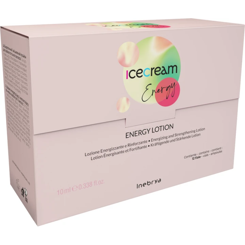 Лосьйон проти випадіння волосся Inebrya Energy Lotion Intensive Effect 10 мл x 12 ампул Лосьйон проти випадіння волосся Inebrya Energy Lotion Intensive Effect 10 мл x 12 ампул