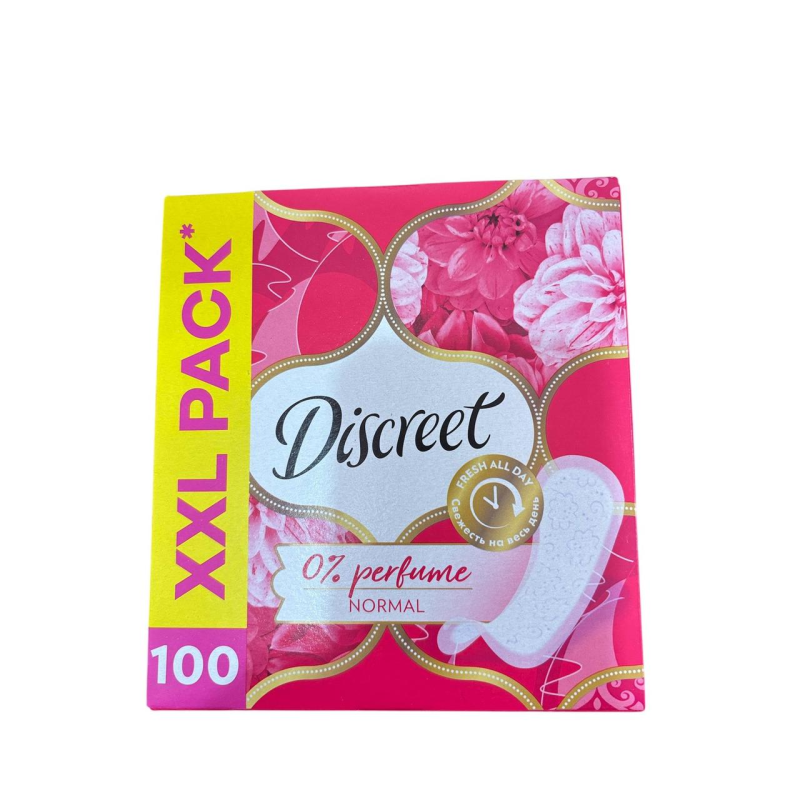 Прокладки гігієнічні Discreet normal 100 шт Прокладки гігієнічні Discreet normal 100 шт